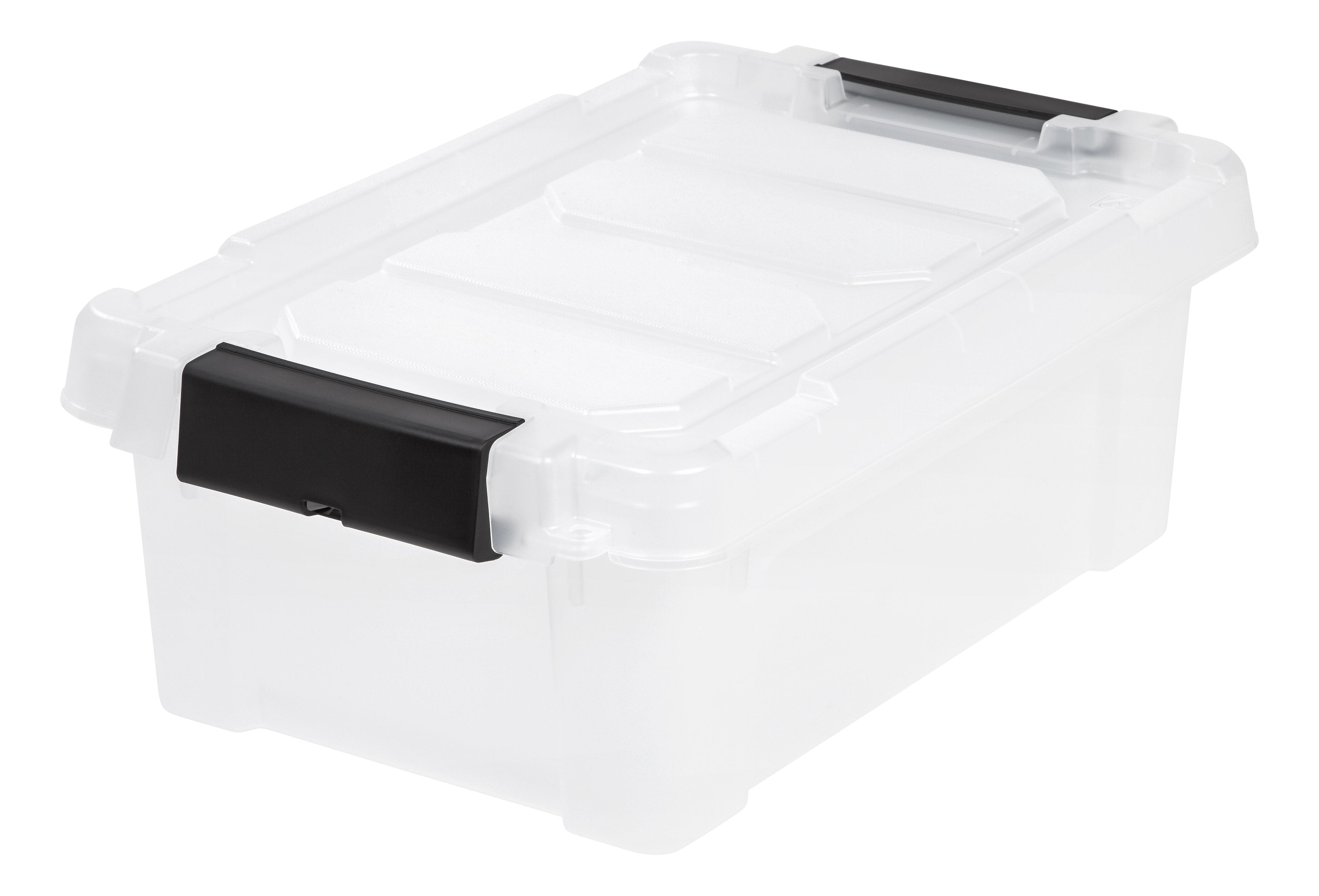 IRIS USA 3 Gallon Stor-It-All Heavy Duty Plastic Storage Bin, Set of  6, Country Home Products