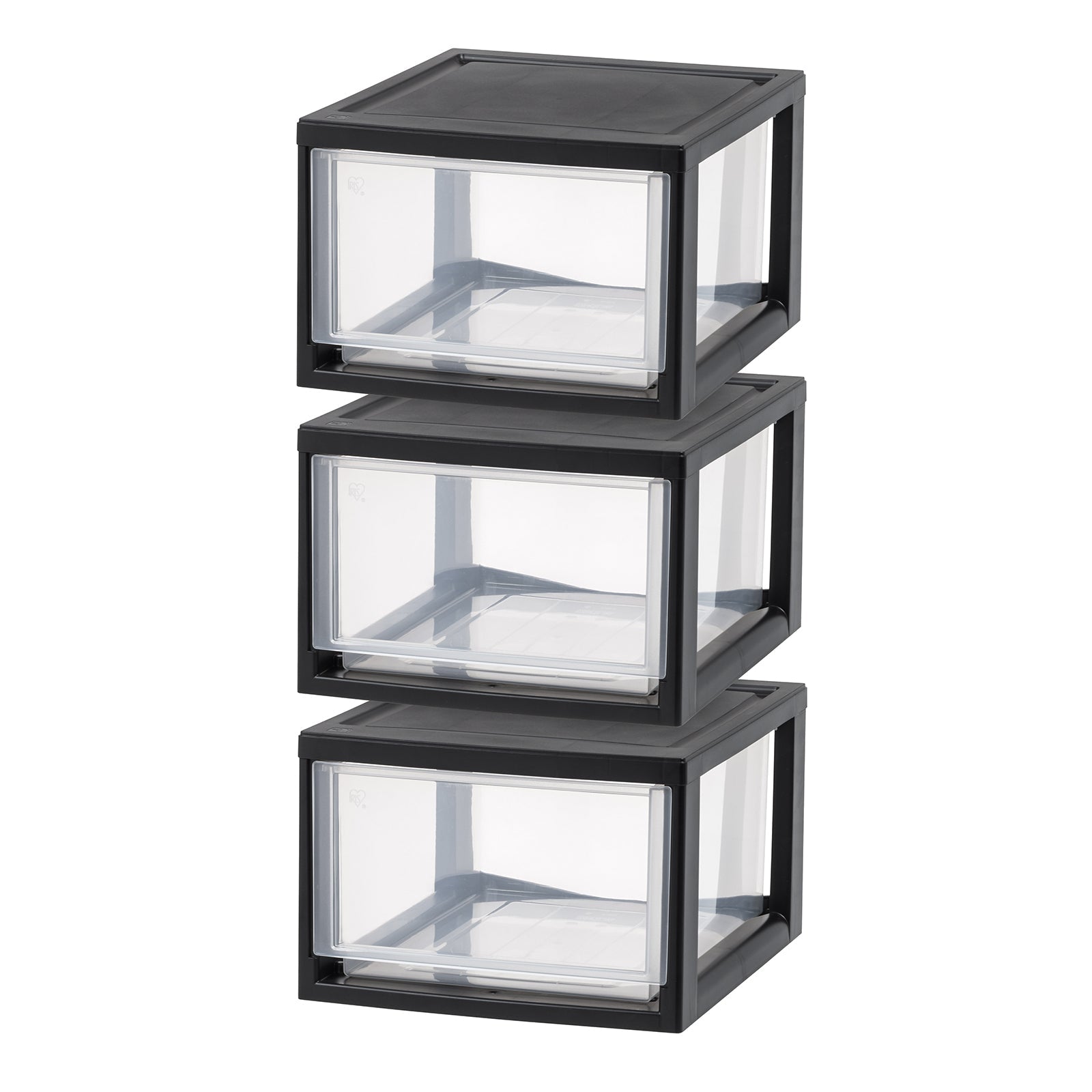 storage drawers organizer 3 Drawer Plastic Storage Plastic Organizer With