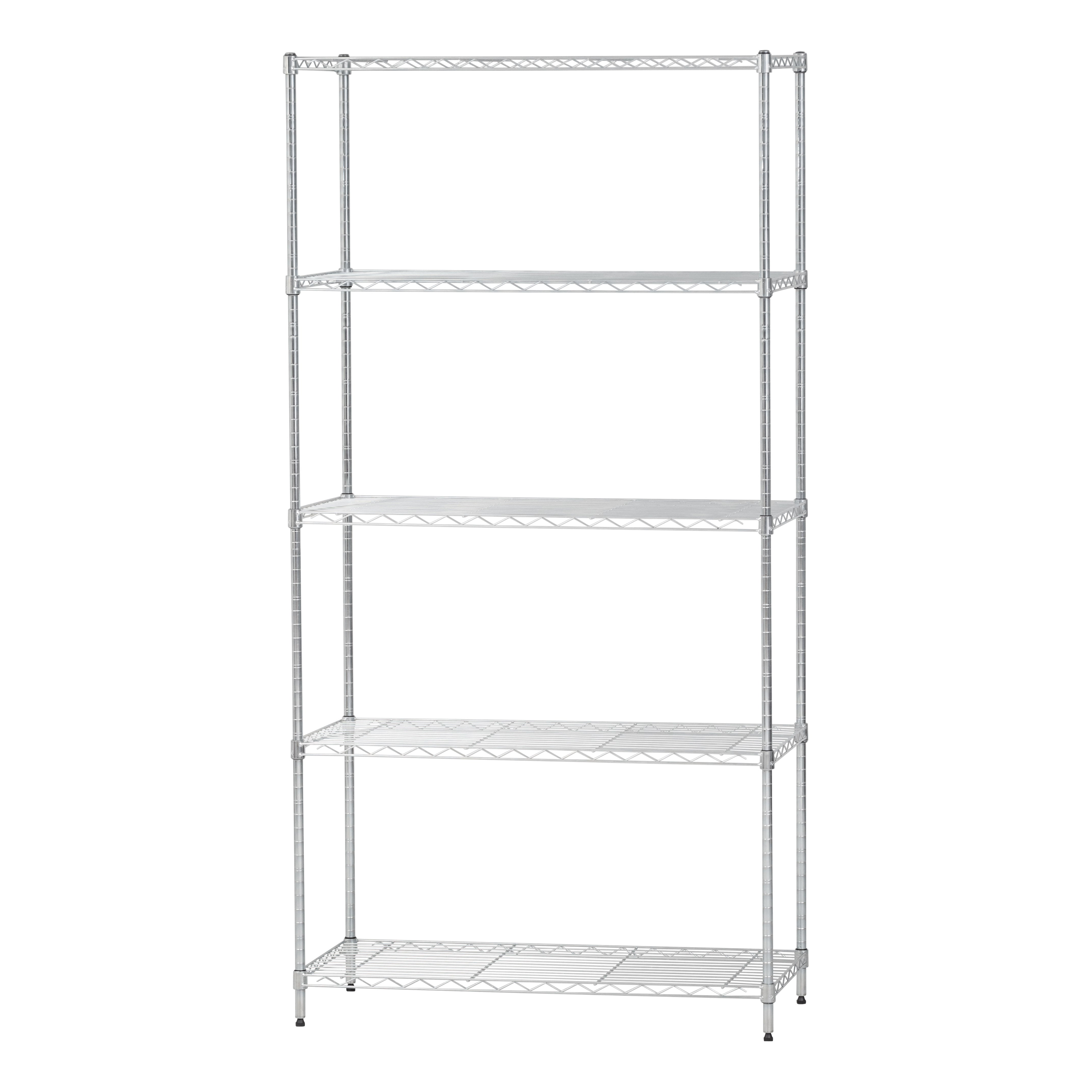 Iris USA 5-Tier Multi-Purpose Organizer Shelf, Black