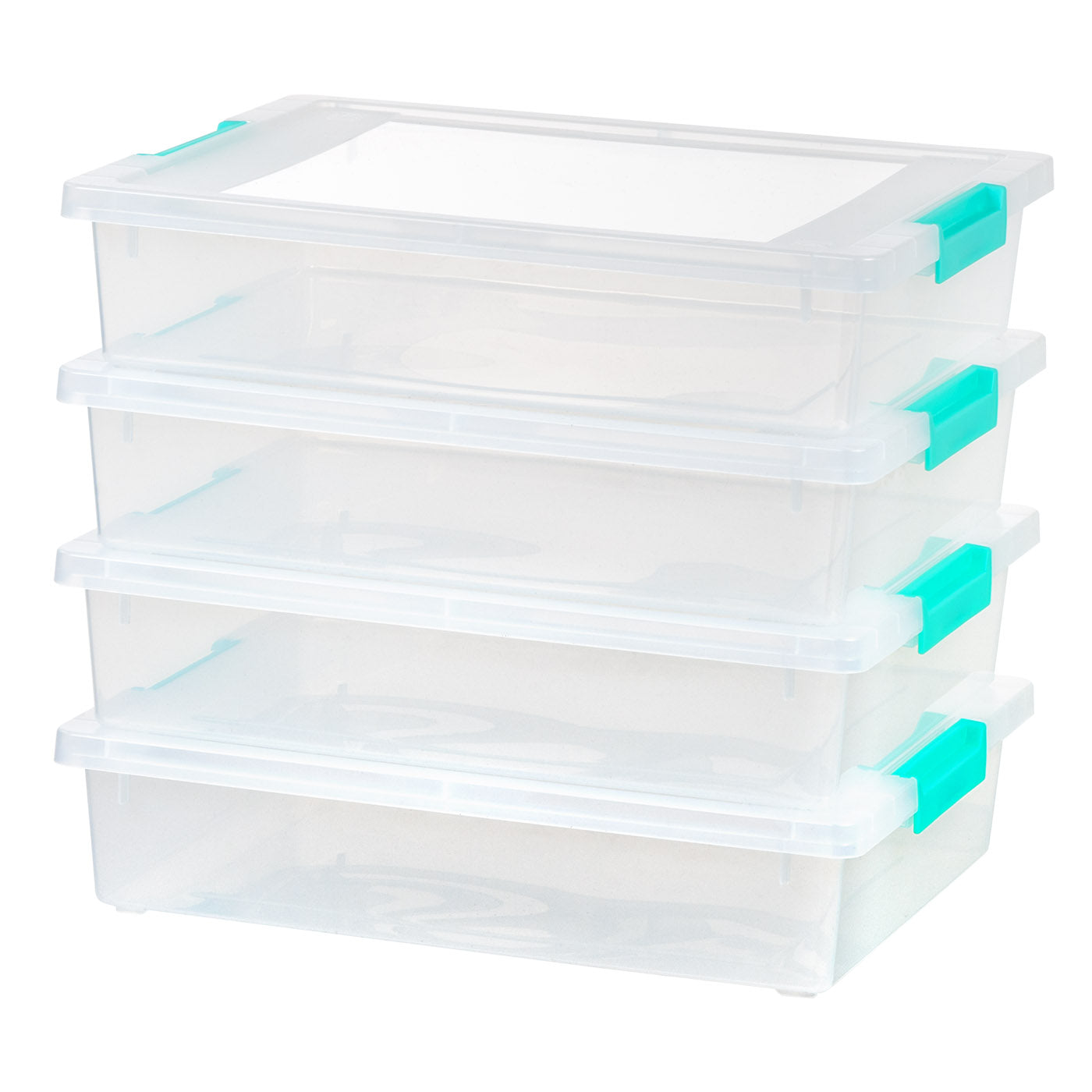 Iris 6 Quart Clear Storage Box