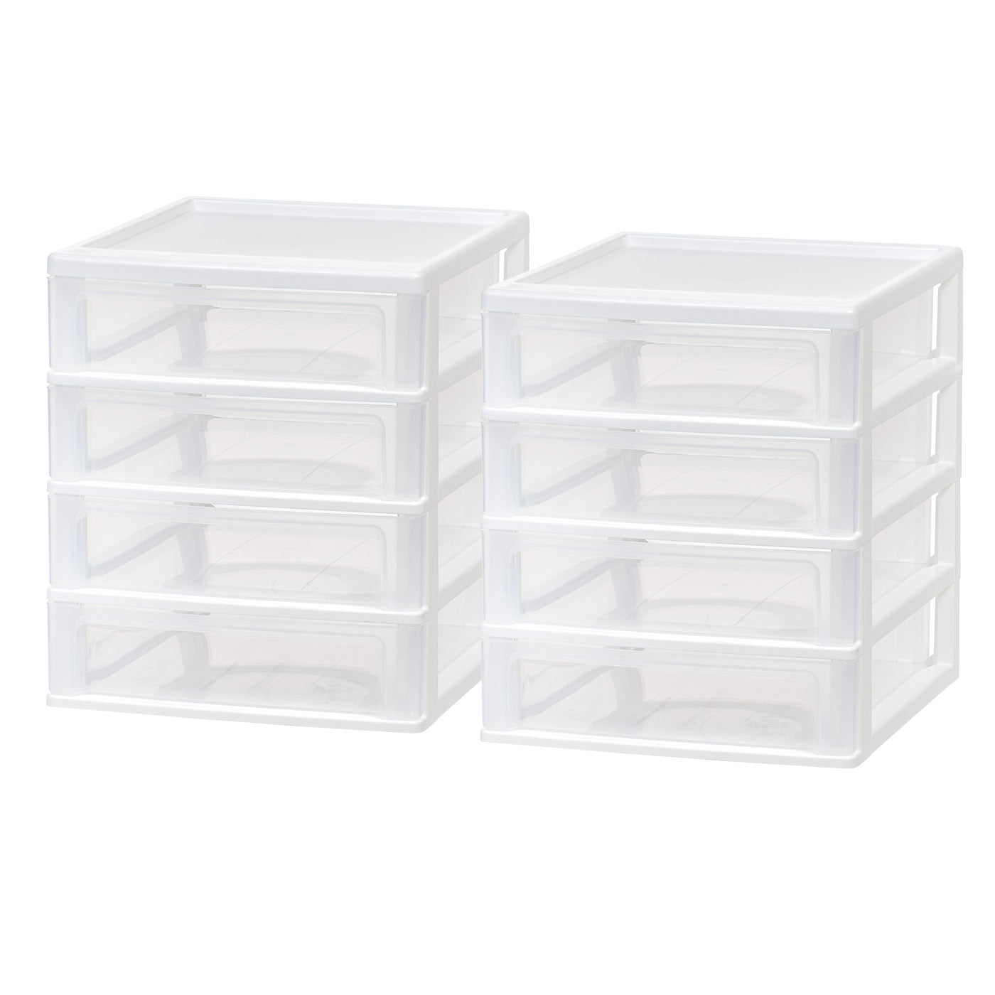 4-Drawer Desktop-Organizer Plastic-Drawer Office-Supplies File