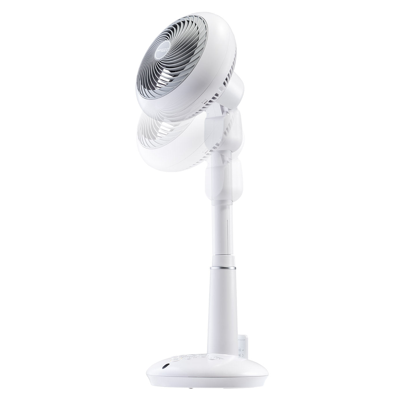 Old Oscillating Fan = Wig Styling Stand Remove one screw, slide