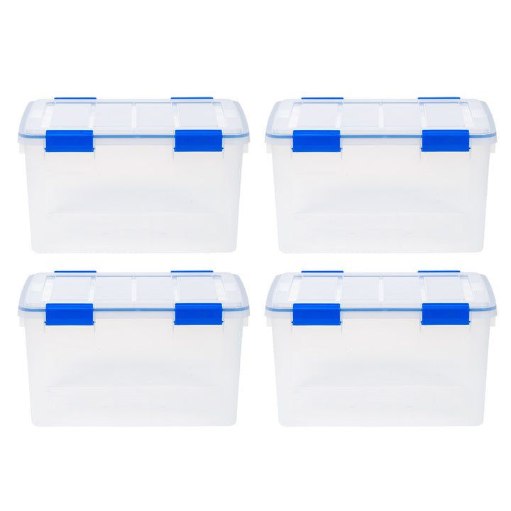Storage Container WeatherPro™ 4 Pack - 44QT - Gasket Box