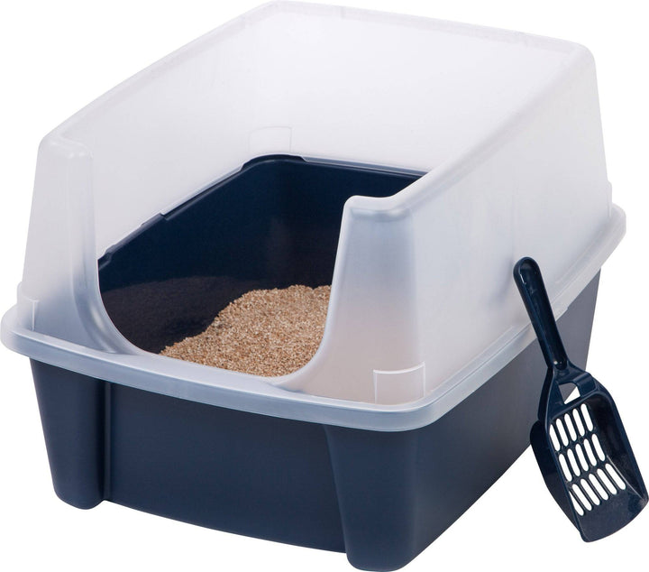 Litter box and scoop