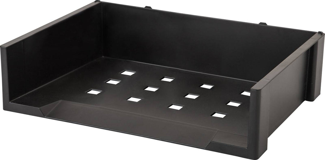 Stacking Letter Tray, Black - IRIS USA, Inc.