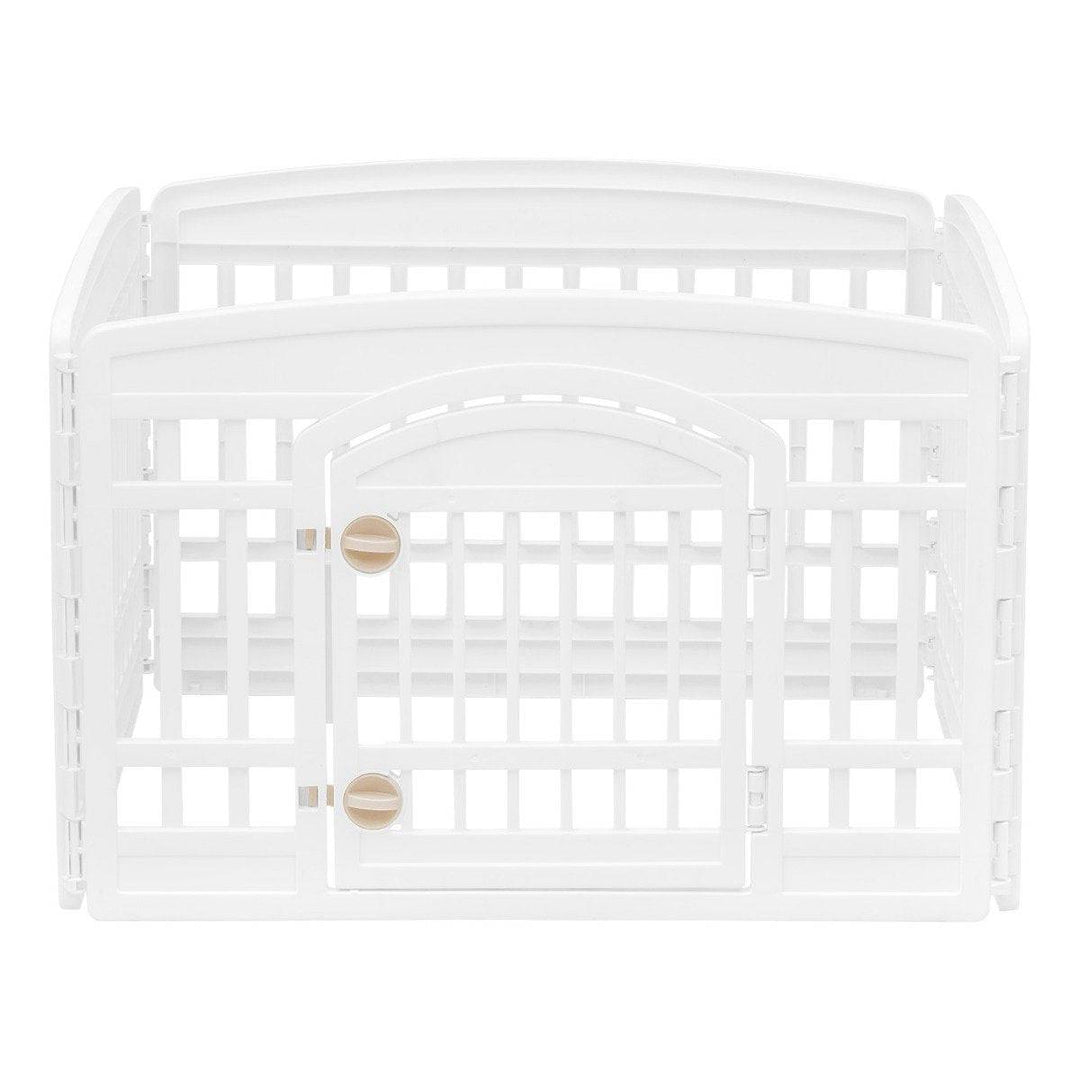 24-inch Pet Plastic Playpen - image 2#color_white