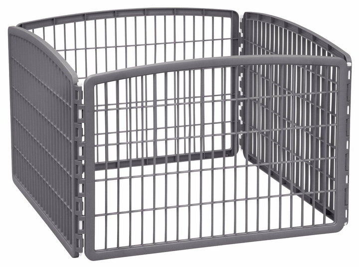 24-inch Pet Playpen - image 3#color_gray#color_gray