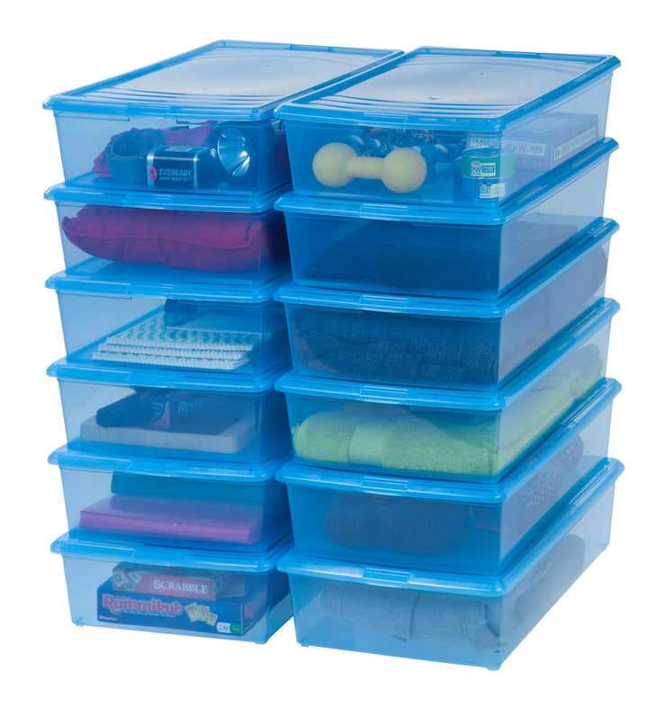 33 Quart Modular Storage Box, Clear - IRIS USA, Inc.