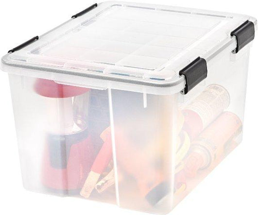 WeatherPro™ Storage Box - 46 QT - Clear - IRIS USA, Inc.