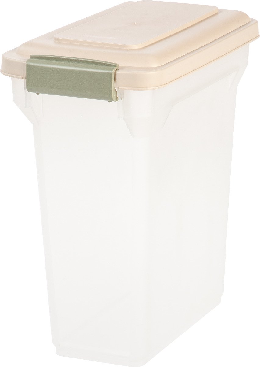 YXQ Dog Food Storage Container Airtight Box Pink,10kg Bulk Dry Food Grain  Storage Barrels Sealed Bucket,Pets Food Bin with Seal Locking Lid