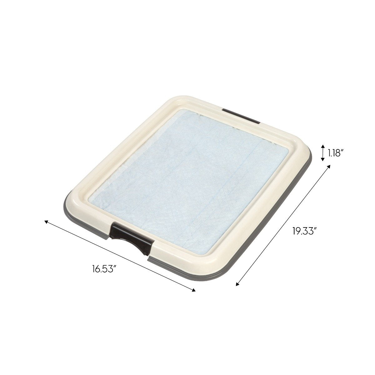 Iris pet training pad floor tray best sale