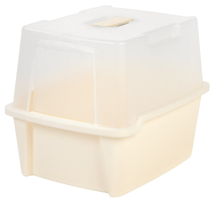 Hooded Cat Litter Box - Large - image 1#color_white