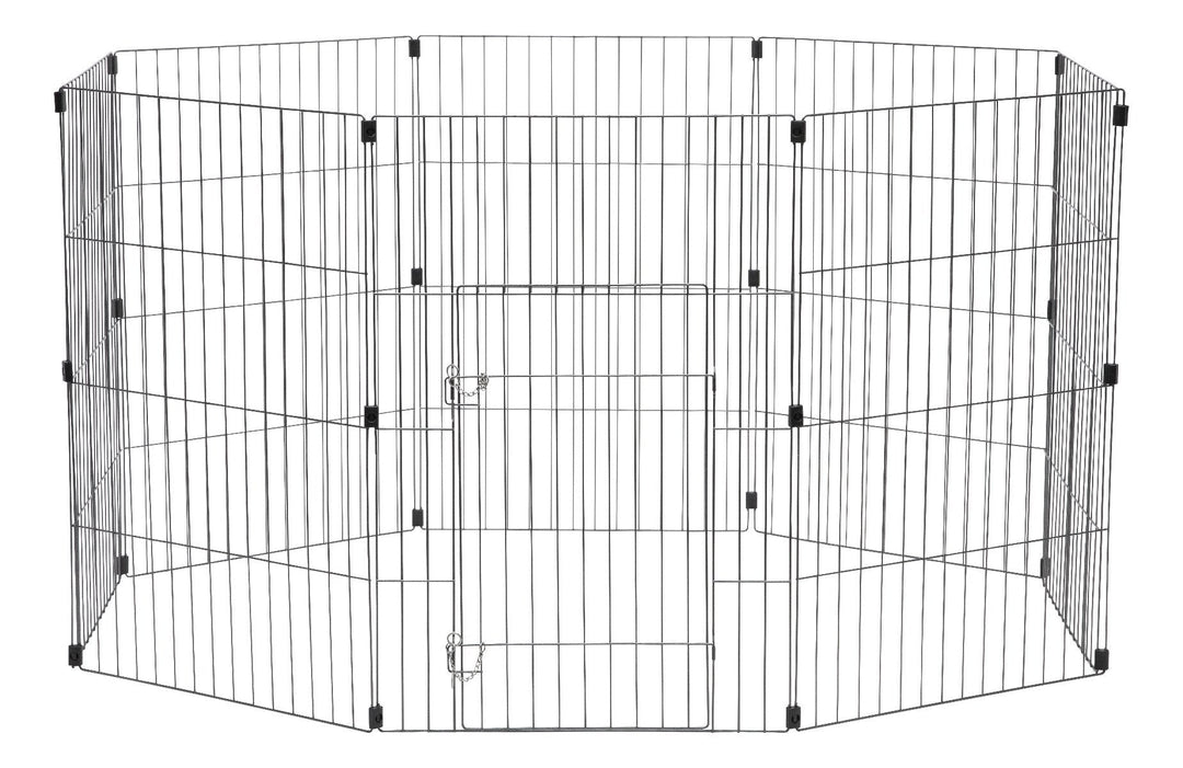 Wire Pet Pen - 36-inch - image 1#color_gray