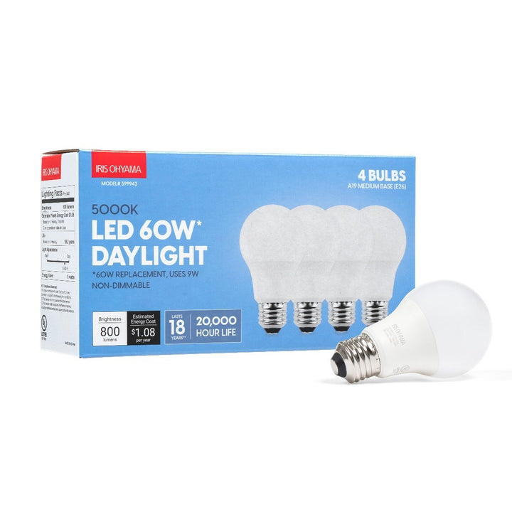 LED Light Bulbs-5000K-Bulb - image 1#color_white