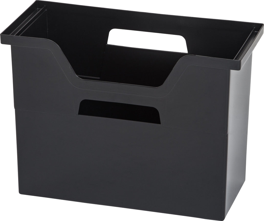 Desktop File Box, 5 Pack, Medium, Black - IRIS USA, Inc.