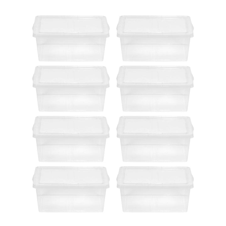 15.50 Quart Snap Top Box [Pack of 8 ] - IRIS USA, Inc.