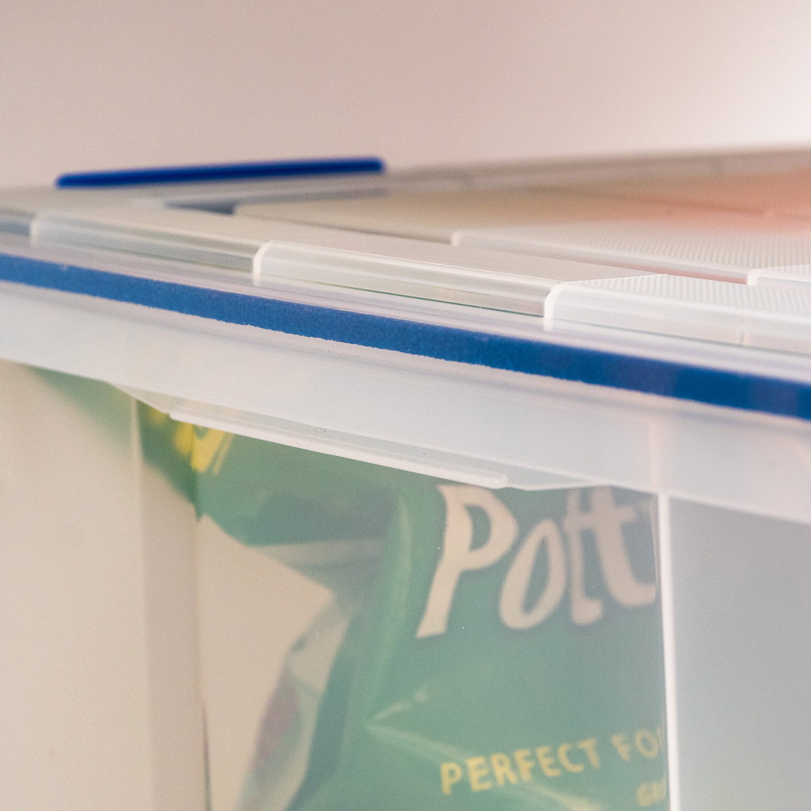 44 Quart WeatherPro™ Gasket Clear Plastic Storage Box with Lid