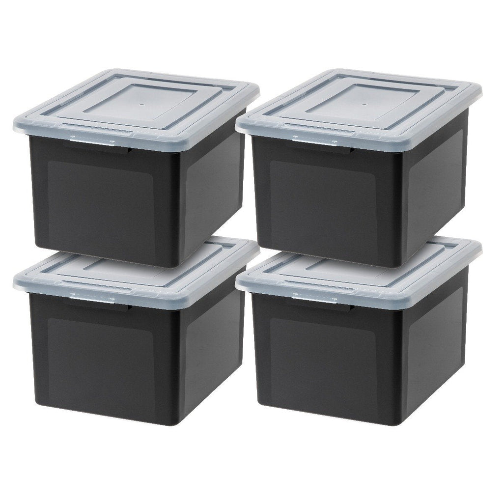 Letter and Legal Snap Lid File Box - 35.5 QT | IRIS USA, Inc.