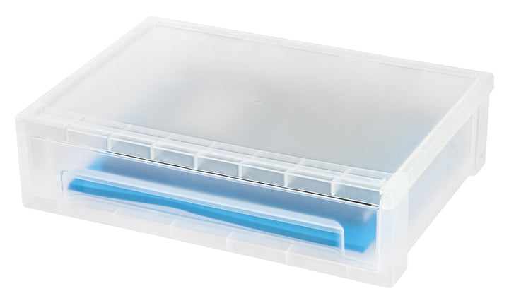 Large Desktop Stacking Drawer, 6 Pack, Clear - IRIS USA, Inc.