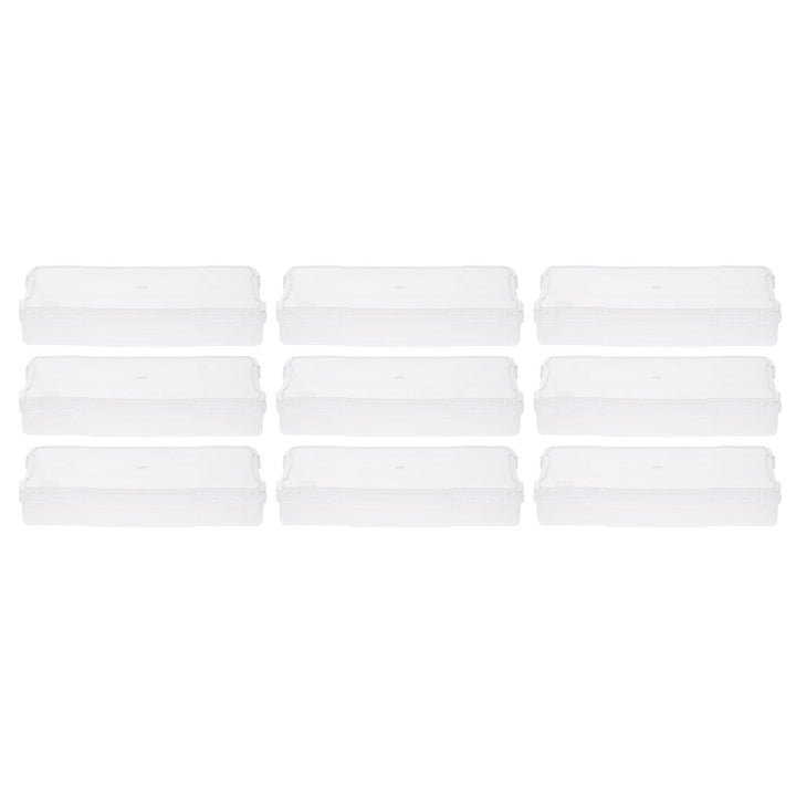 Individual Clear Photo and Craft Keeper Box 5x7 [Pack of 9] - IRIS USA, Inc.