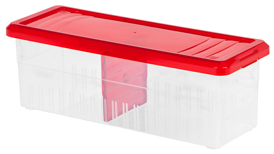 Ribbon Storage Box - 3 Pack - Red - IRIS USA, Inc.