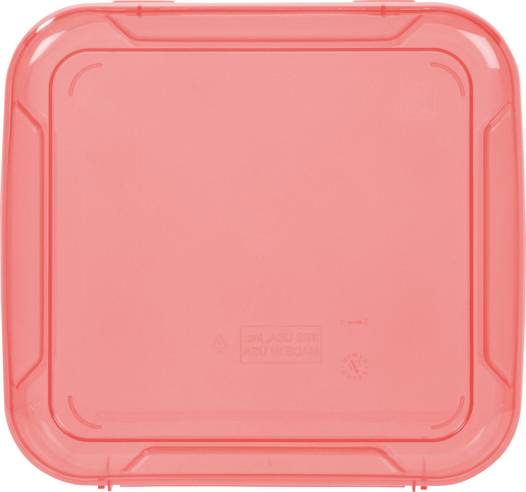 6" x 6" Portable Project Case, 8 Pack, Pink - IRIS USA, Inc.