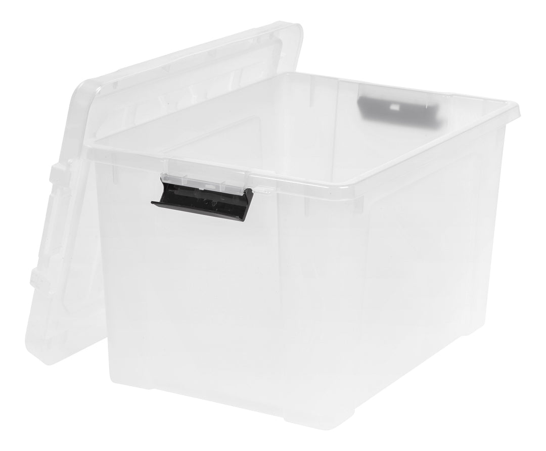 Store-It-All Tote 18 Gallon, 2 Pack, Clear - IRIS USA, Inc.