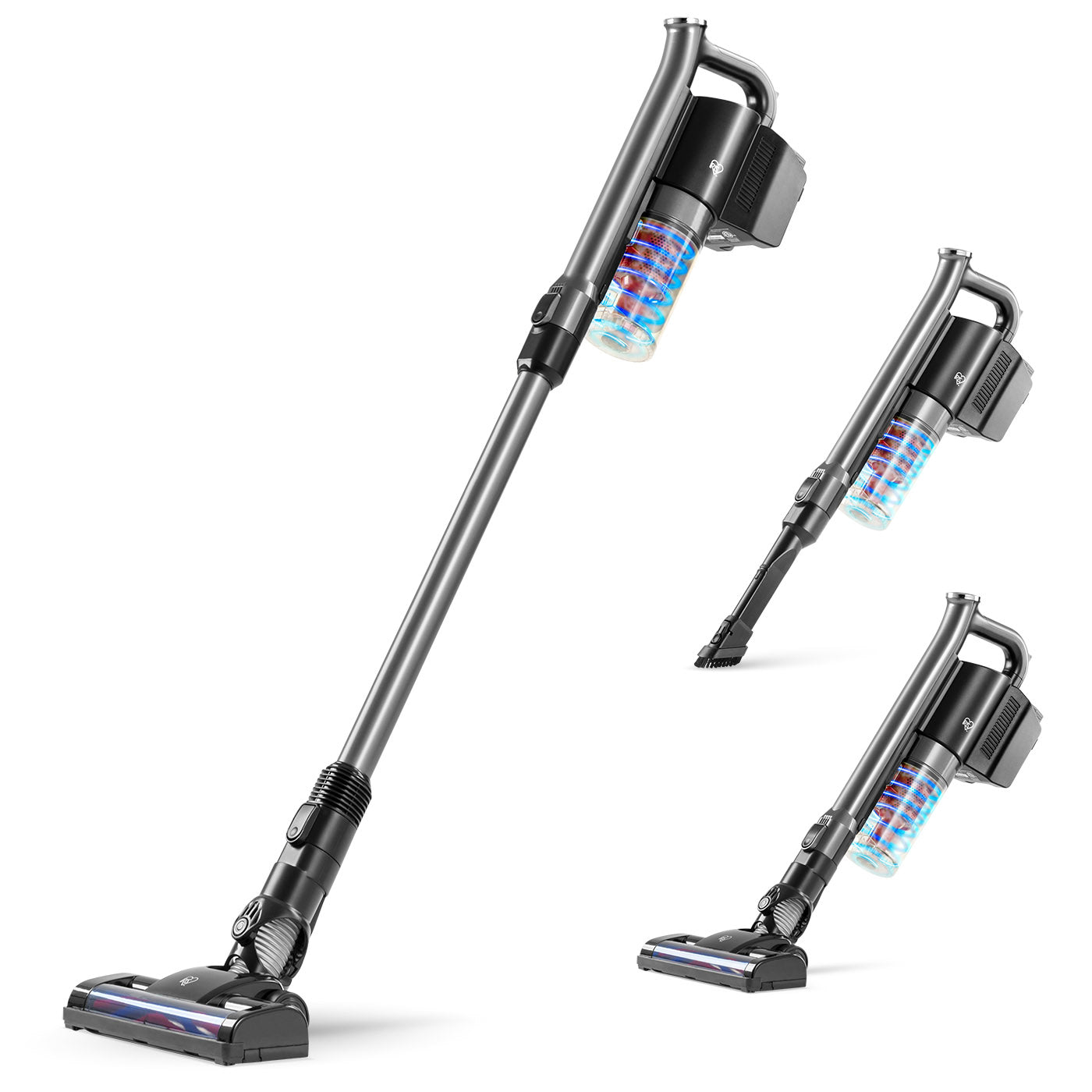 Iris Usa Rechargeable Cordless Stick Vacuum Cleaner, Cyclone Suction Vacuum  With Washable Dust Cup : Target